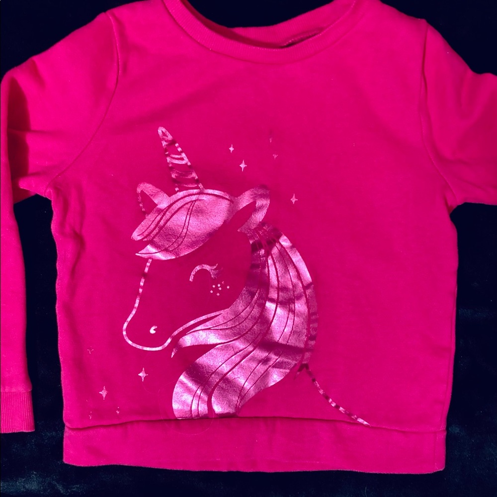 Pink sweatshirt